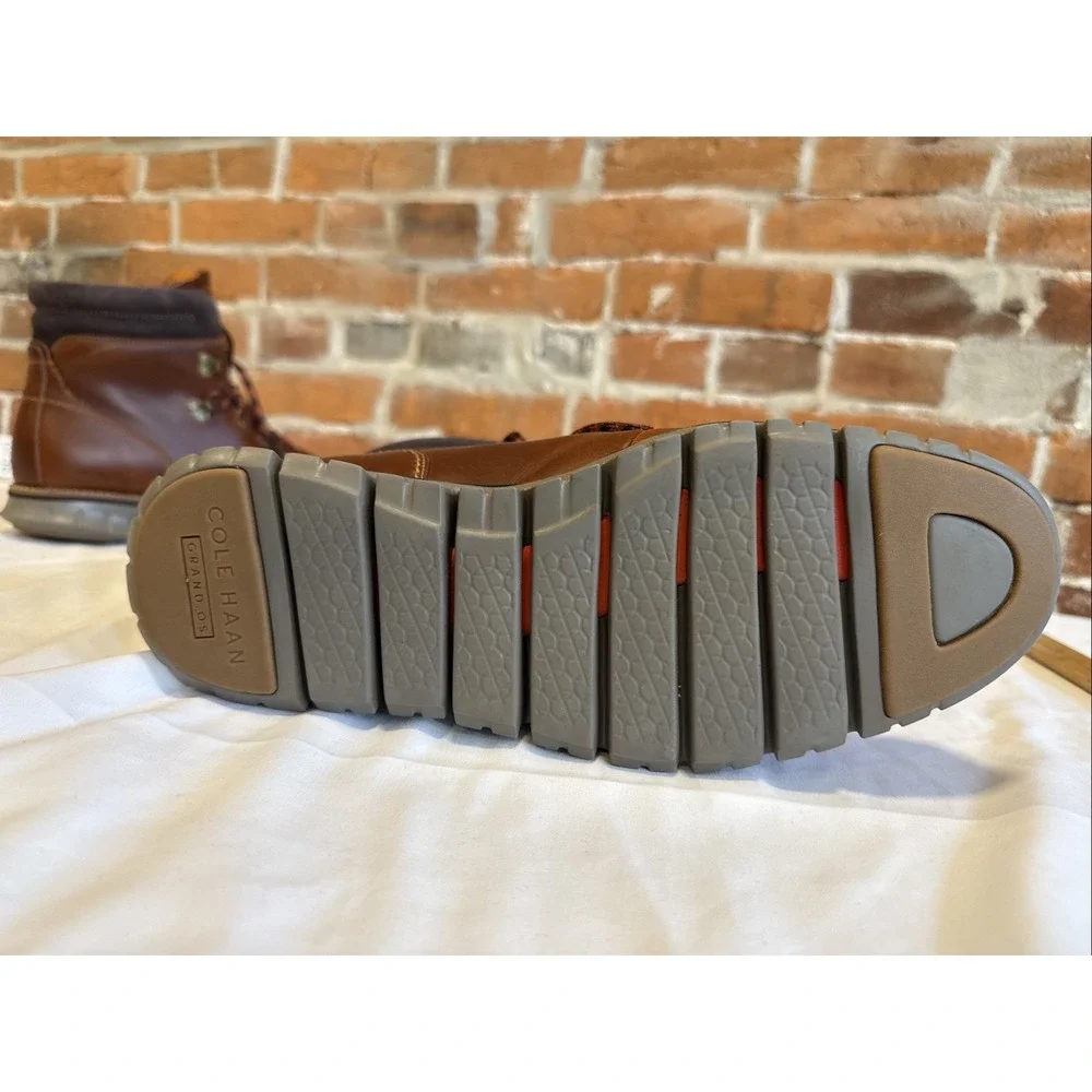 Cole‎ Haan Men's ZeroGrand Waterproof Hiker Boot British Tan Style C30405